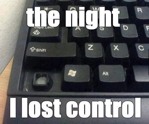 The Night I Lost Control